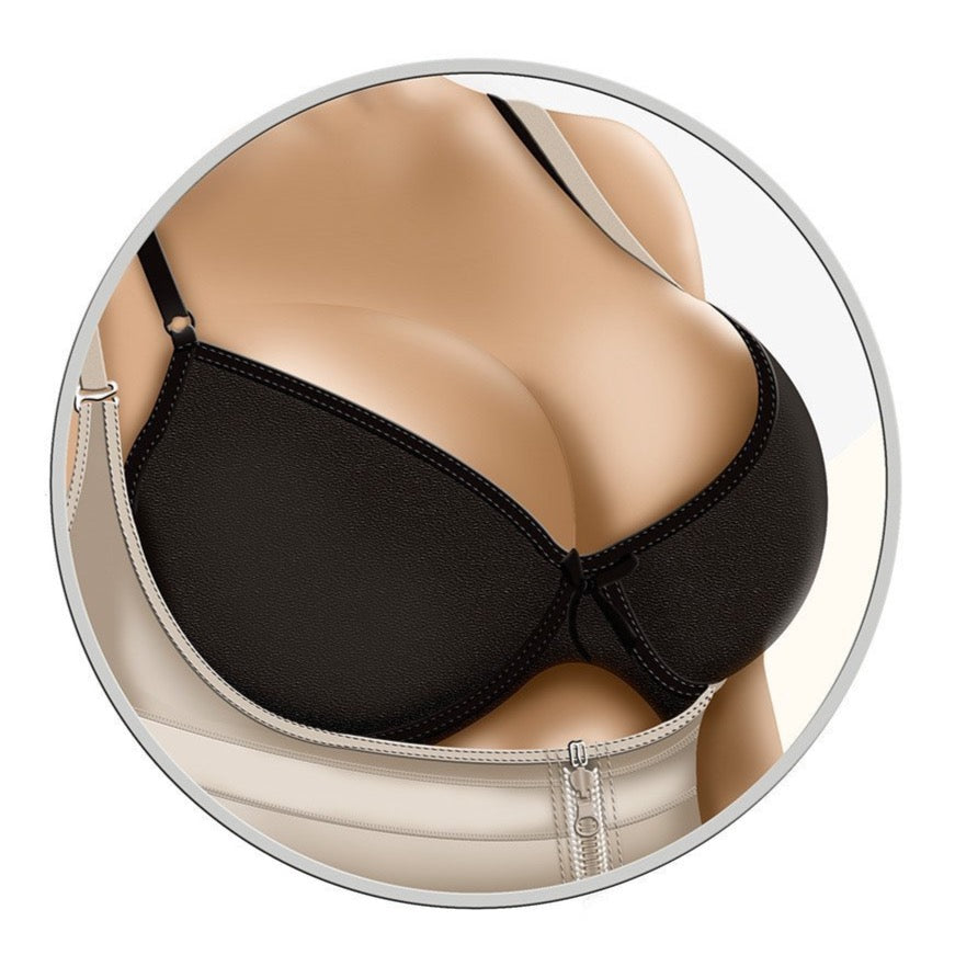 Diane & Geordi 002376 Women's Strapless Thong Body Shaper / Latex - Pal Negocio