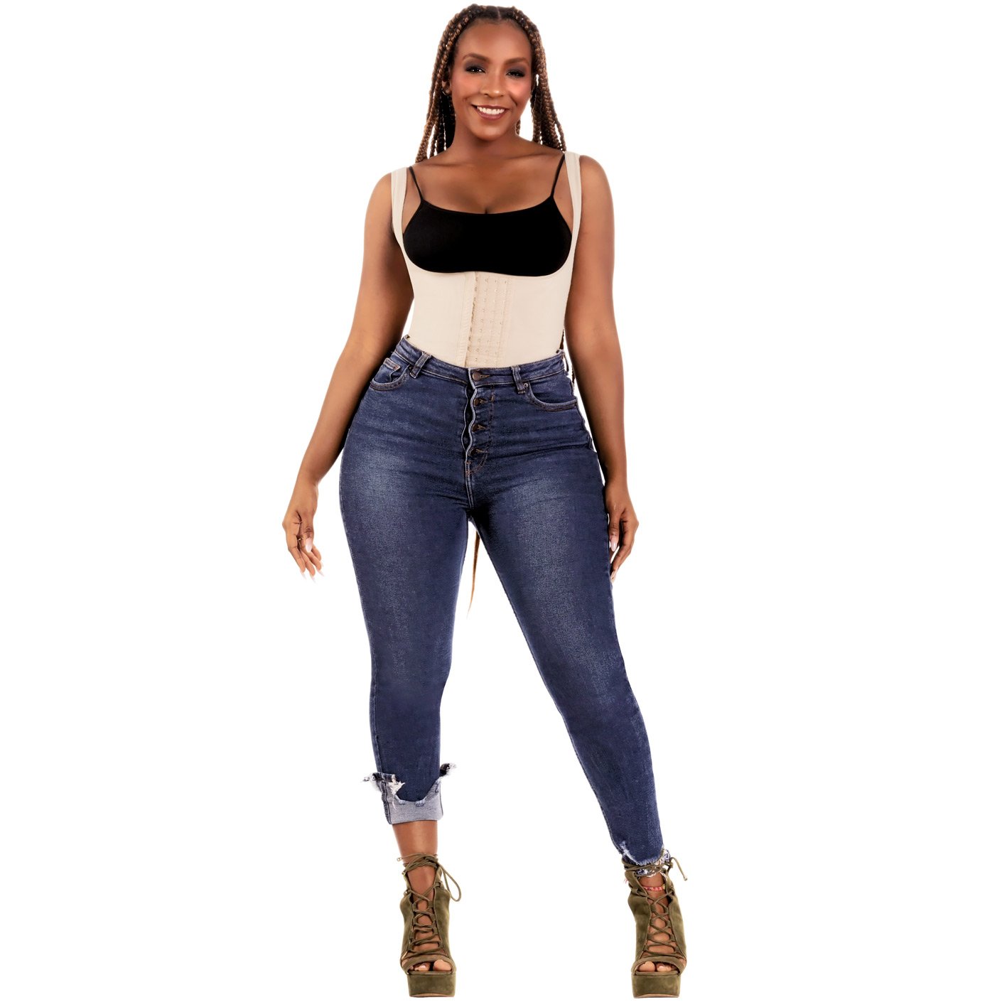 Shapers High Waist Under Bust Butt Shaper