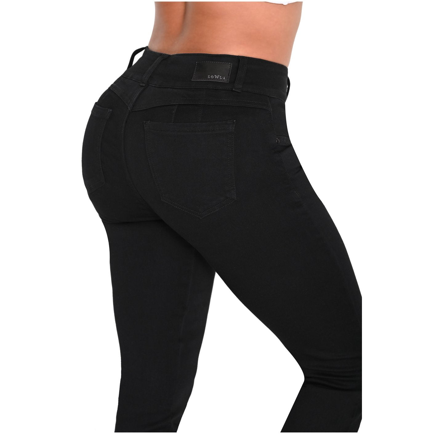 Skinny Shaper Jeans With Pads