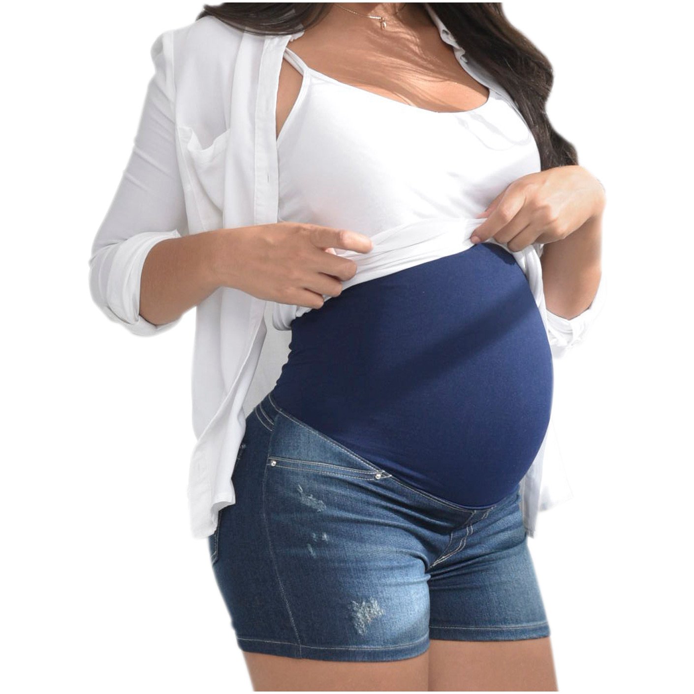 Maternity Shaper Shorts Jeans