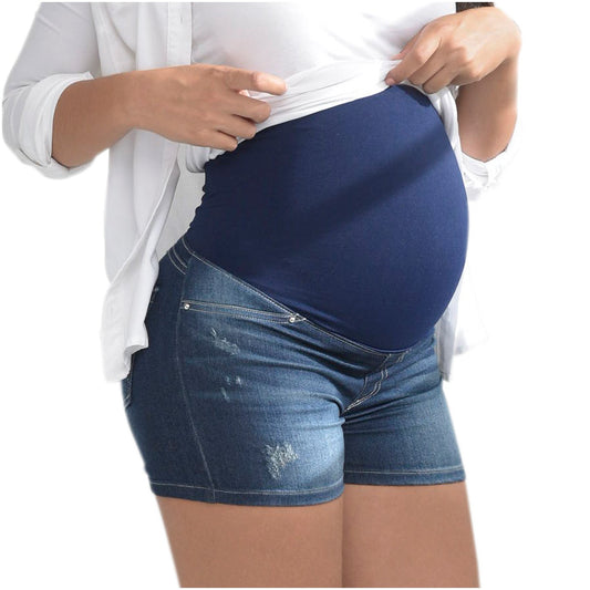 Maternity Shaper Shorts Jeans