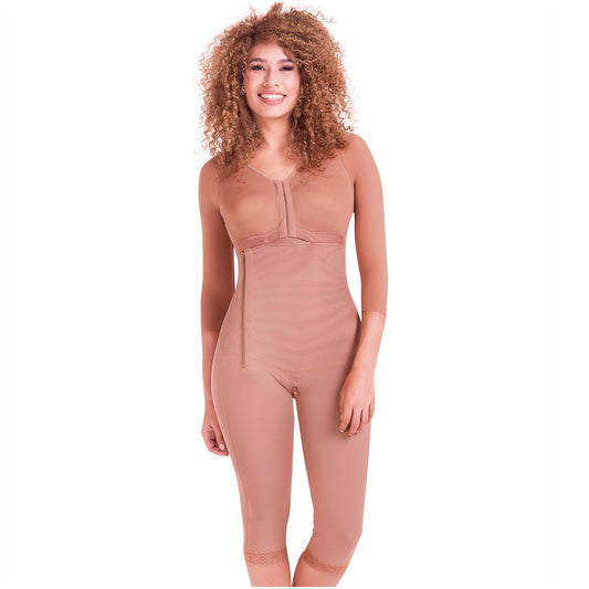 Full Body Shapewear Fajas With Sleeves