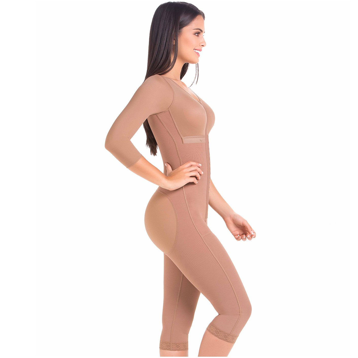 Confident Fajas Sleeves Full Body Shaper