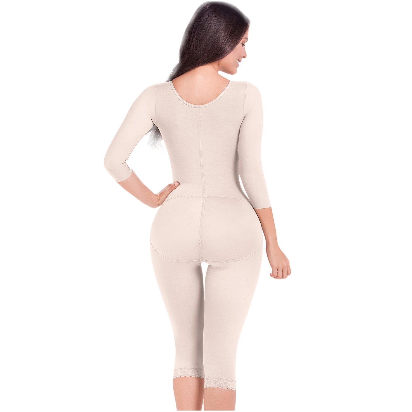 Full Body Shapewear Fajas With Sleeves