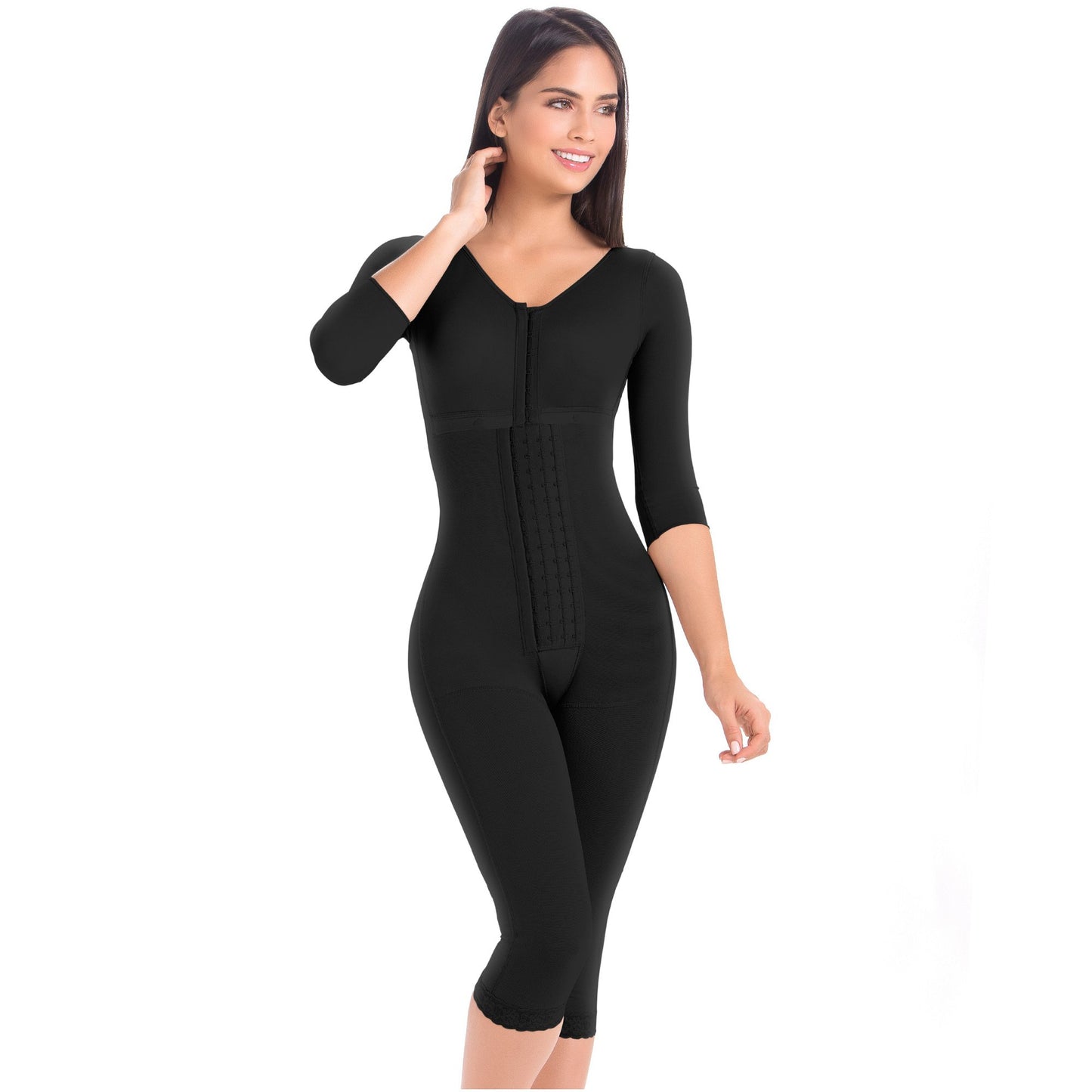 Confident Fajas Sleeves Full Body Shaper