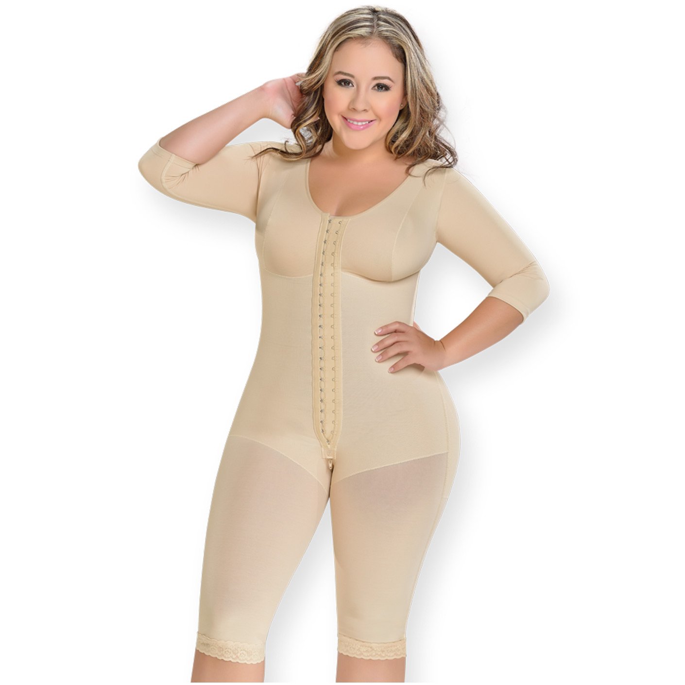 Full Body With Bra And Sleeves Shapewear – Shaperskin