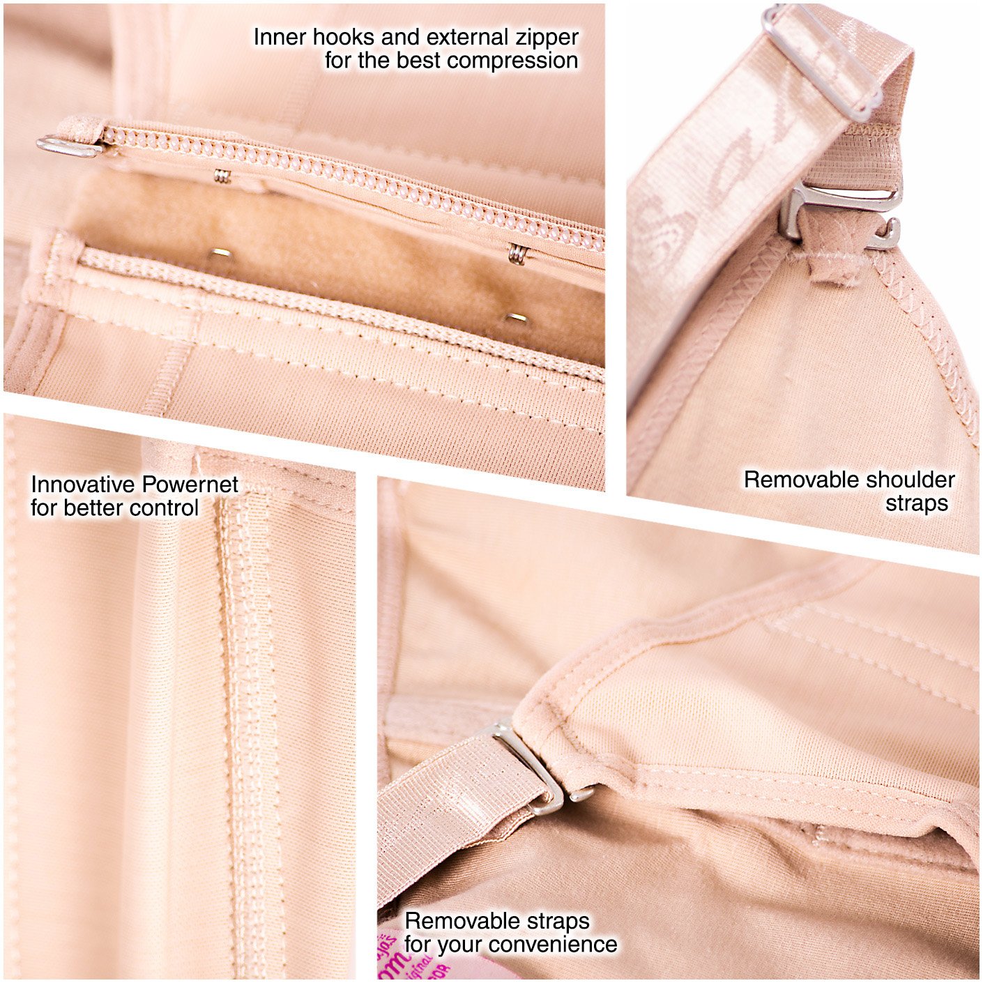 Fajas Salome 0313 | Waist Trainer Vest Tummy Control Compression Garment for Women | Colombian Body Shaper for Daily Use  - Pal Negocio