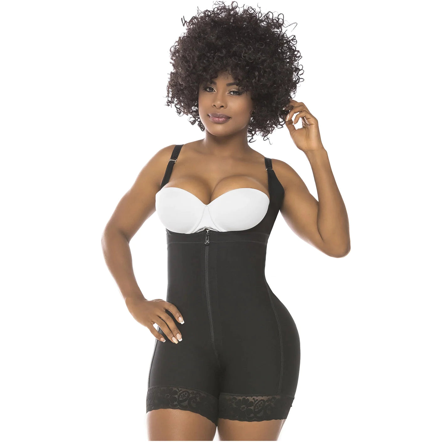 Fitted Short Natural Butt Lifting