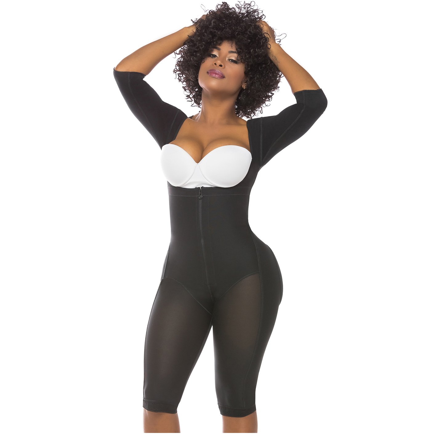 Full Body With Sleeves High Back Bodysuits – Shaperskin