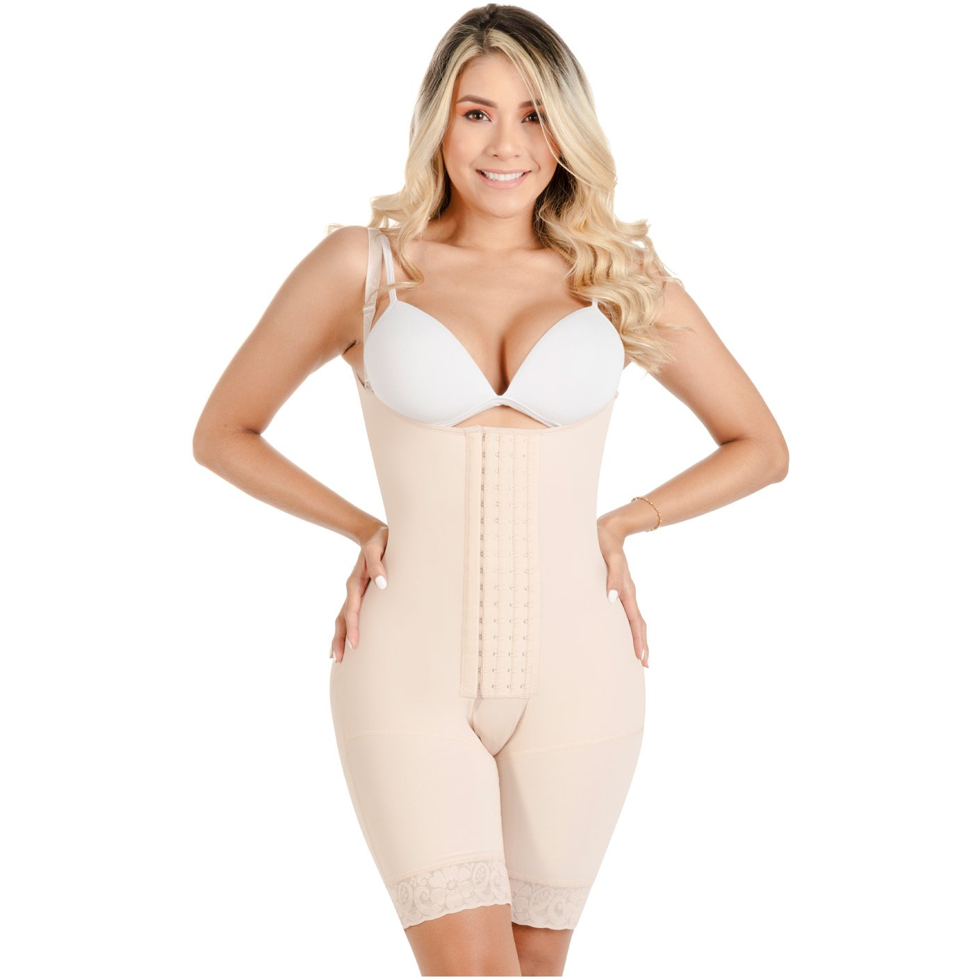 Muffin Top Shapewear Legs Bodysuit