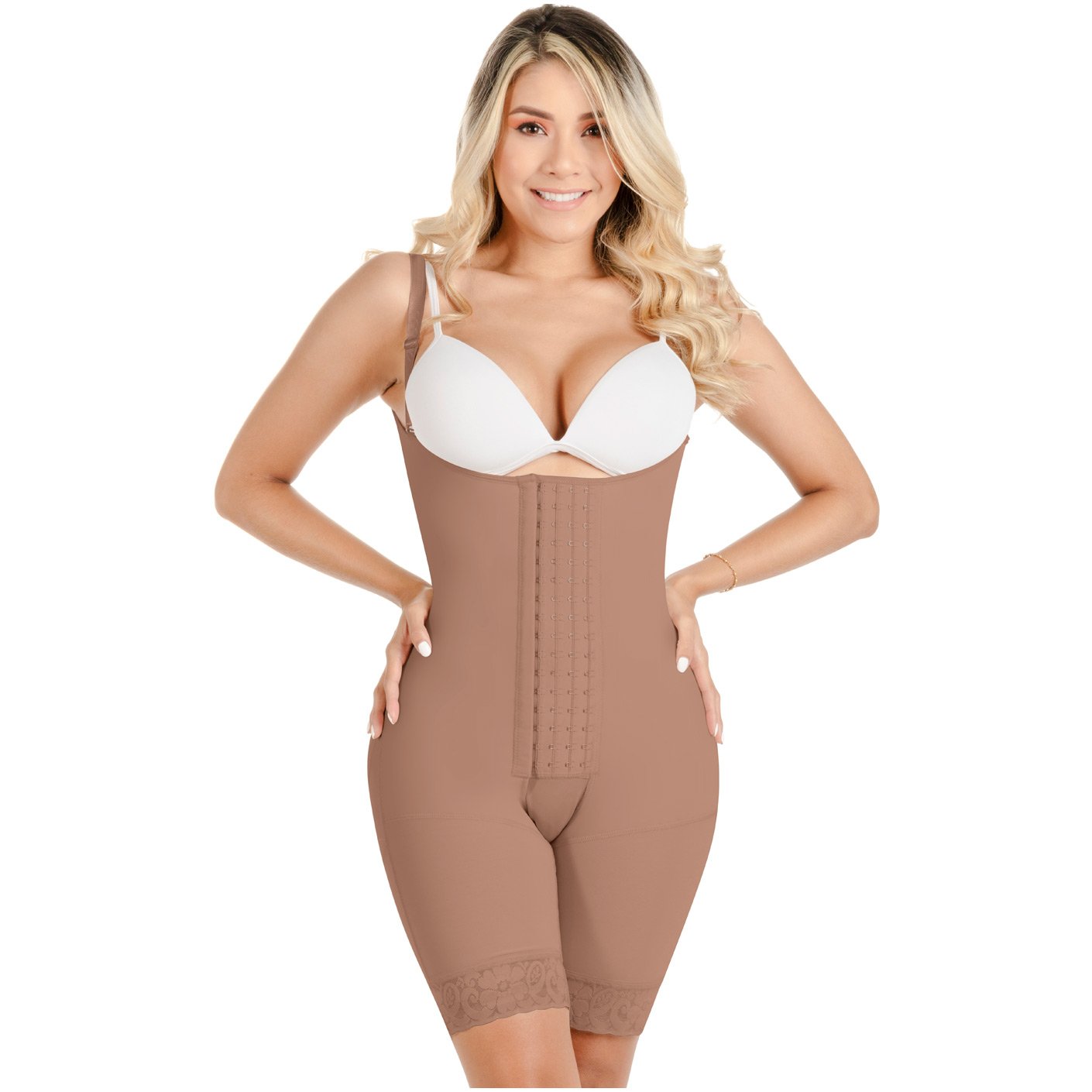 Muffin Top Shapewear Legs Bodysuit