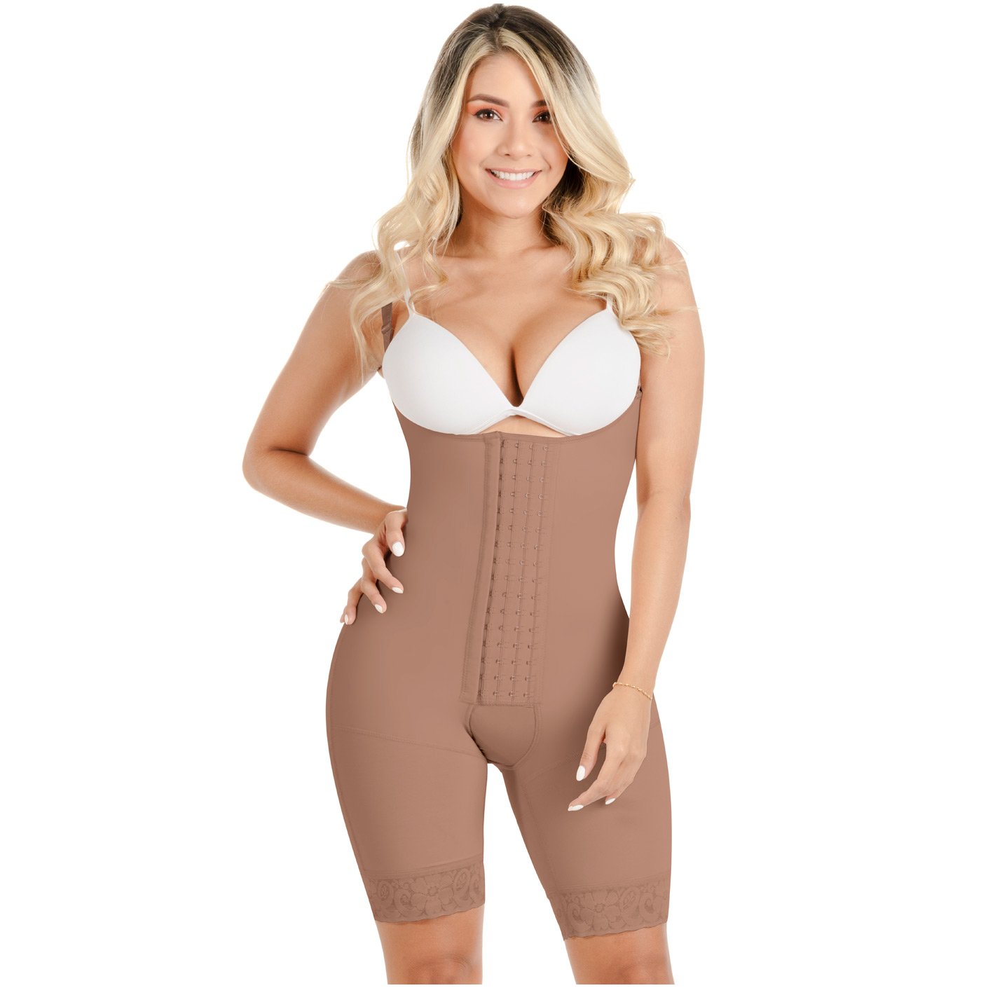 Muffin Top Shapewear Legs Bodysuit