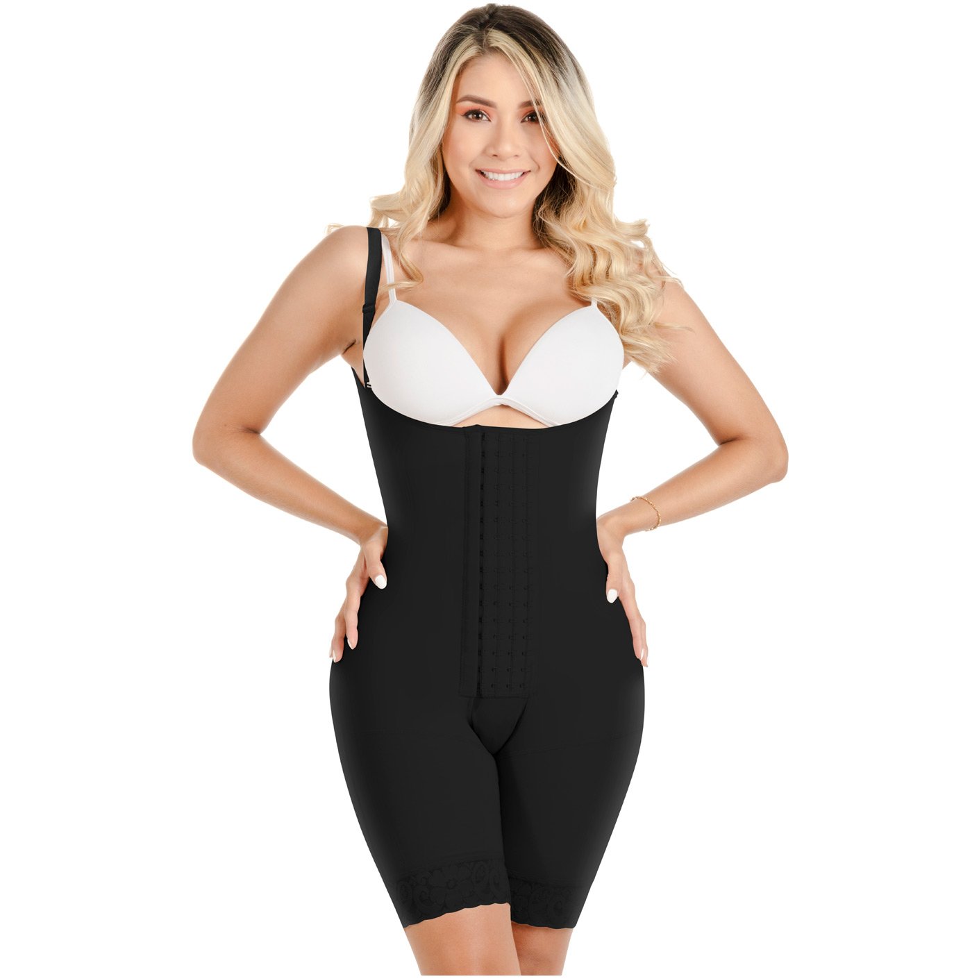 Muffin Top Shapewear Legs Bodysuit