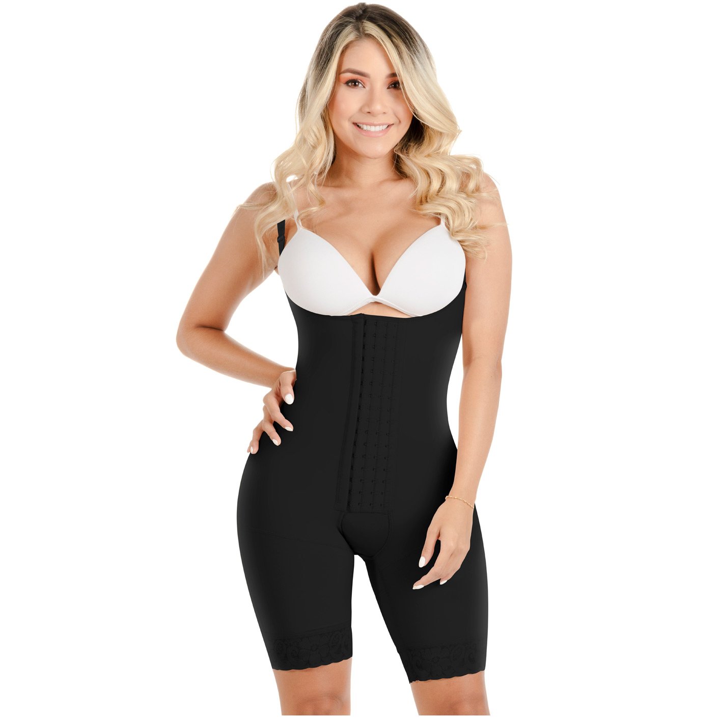Muffin Top Shapewear Legs Bodysuit