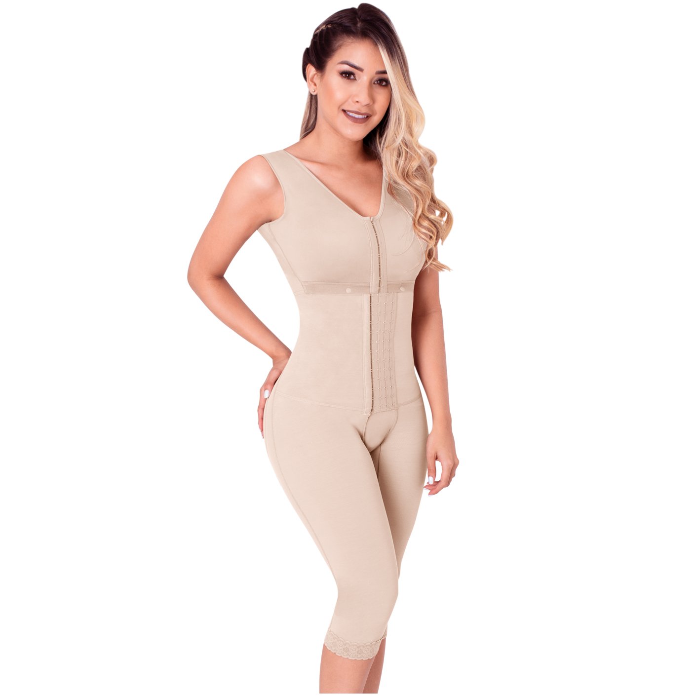 Front Hooks Full Body Shapewear Faja