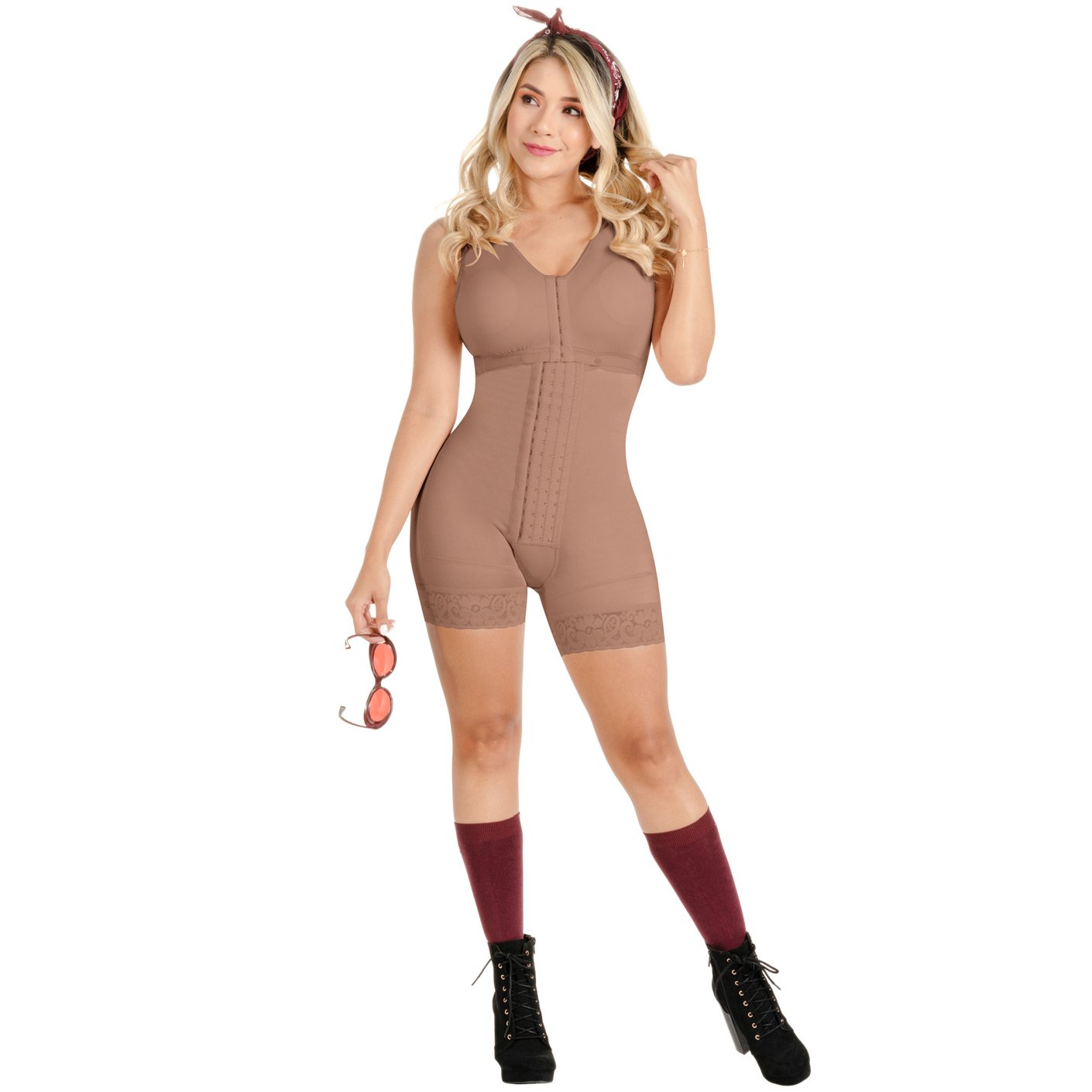 Tummy Compress Shapewear Bodysuit