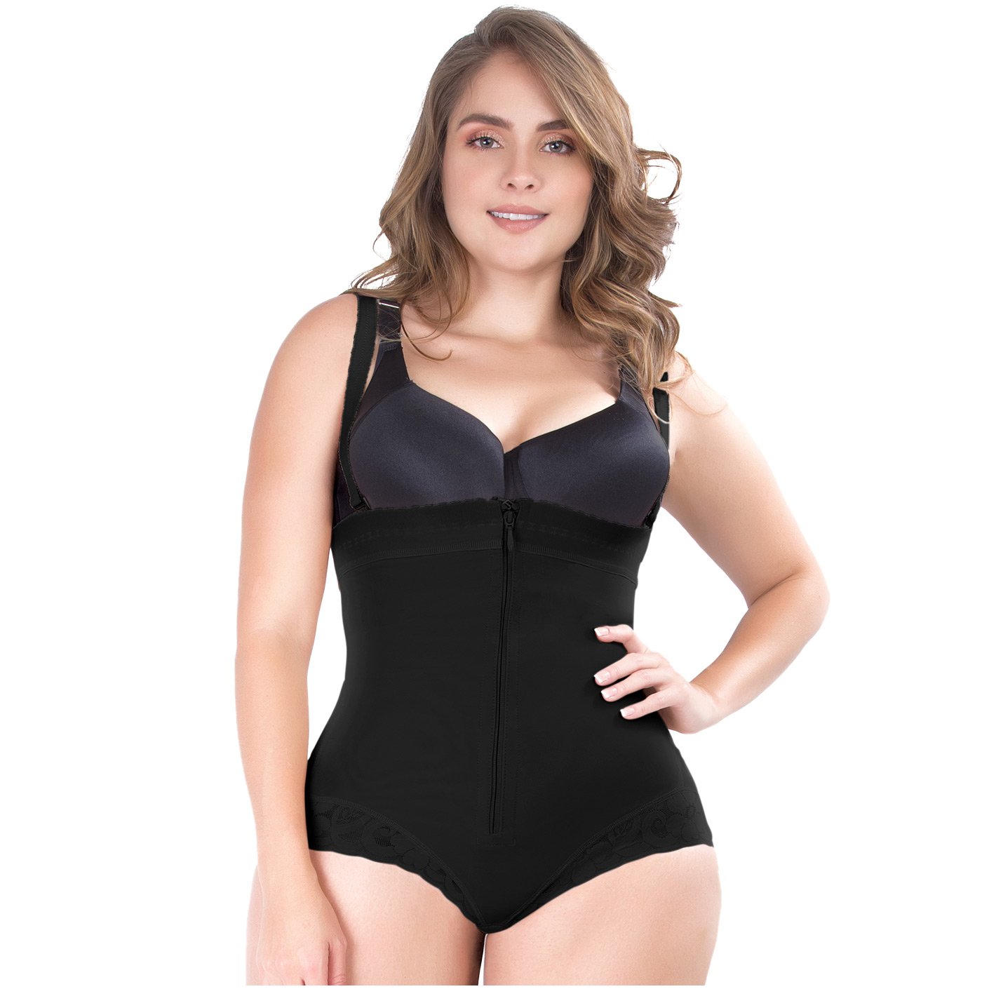 Strapless Slim Mid Back Body Shaper
