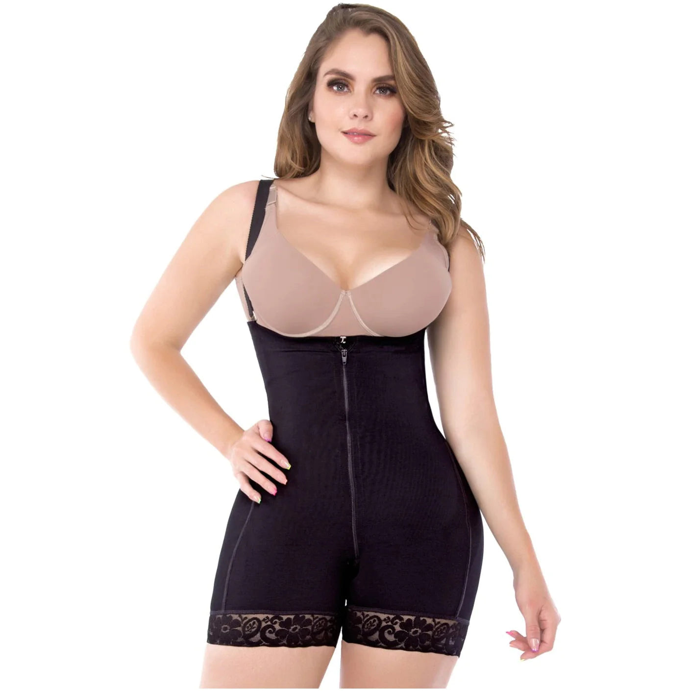Wide Waist Band Butt Lifting Bodysuit