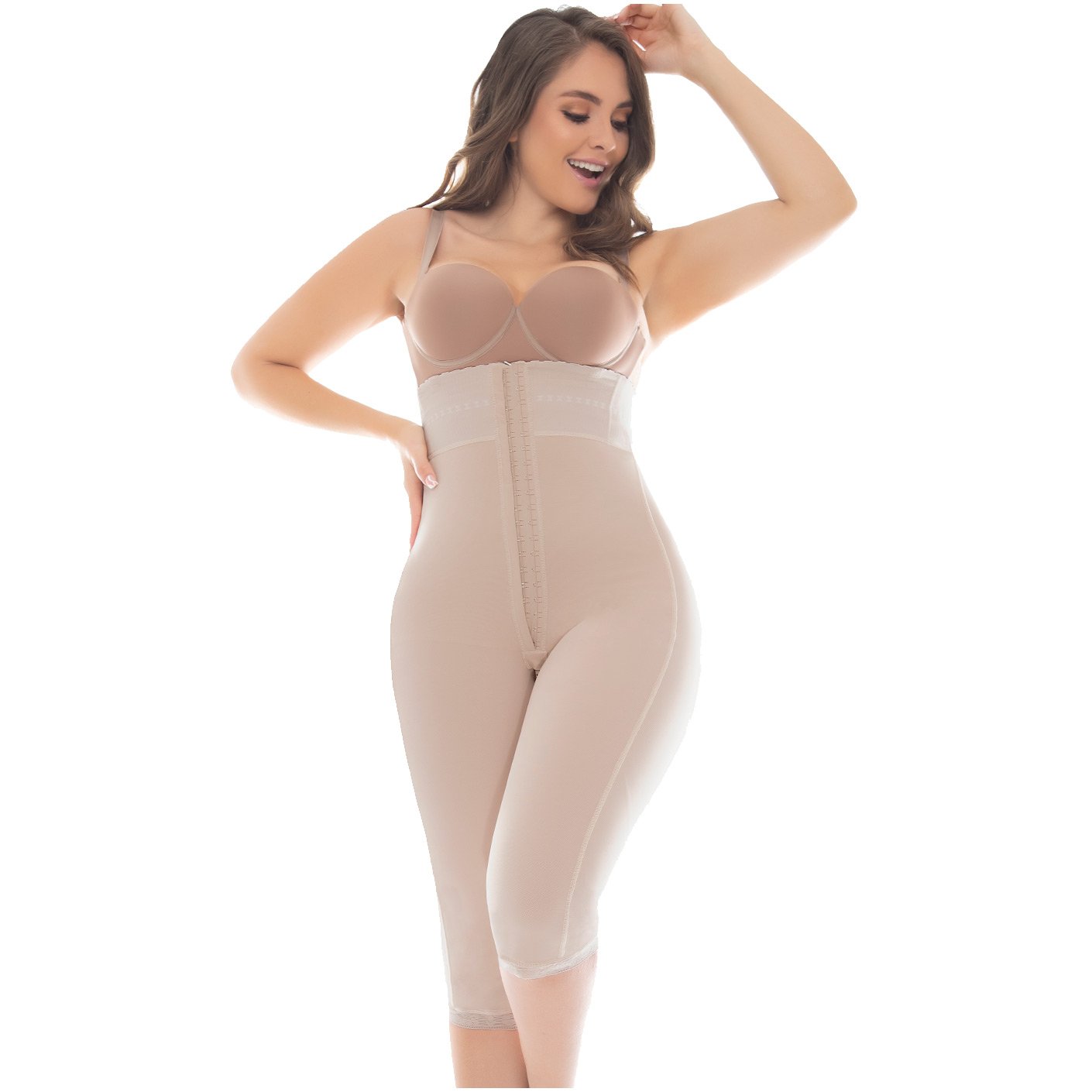 Knee Length Strapless Wide Waist Panties