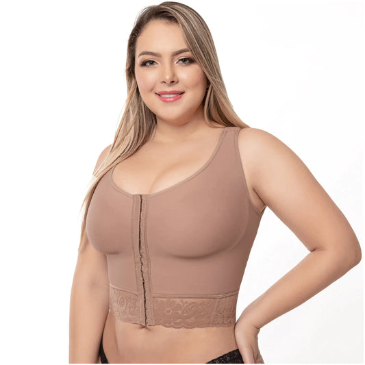 Waist-Length High-Support Bra