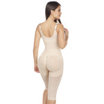 Load image into Gallery viewer, Mid Back Knee Length Powernet Bodysuit
