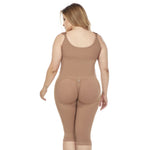 Load image into Gallery viewer, Mid Back Knee Length Powernet Bodysuit
