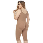 Load image into Gallery viewer, Mid Back Knee Length Powernet Bodysuit
