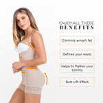 Load image into Gallery viewer, Butt Lifting Girdle Short Length Bodysuits
