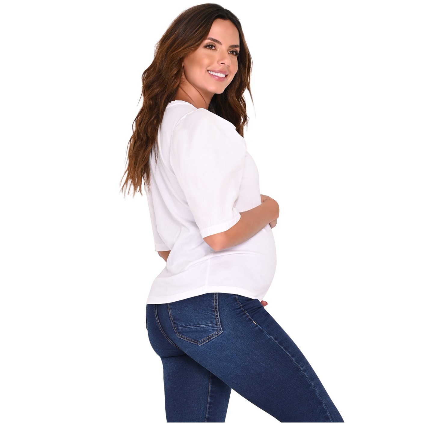 Maternity Shaper Push-Up Jeans