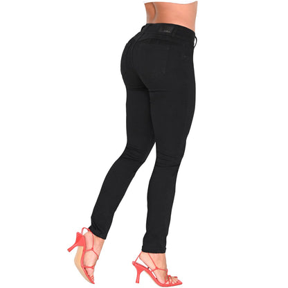 Skinny Shaper Jeans With Pads