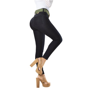 DRAXY 1324 Colombian Butt lifter Mid Rise Skinny Jeans - Pal Negocio