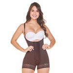 Load image into Gallery viewer, Open Bust Full Body Shapewear Shorts
