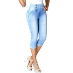 Load image into Gallery viewer, Lowla 239257 | Colombian Butt Lifter Capri Skinny Jeans with Inner Girdle - Pal Negocio
