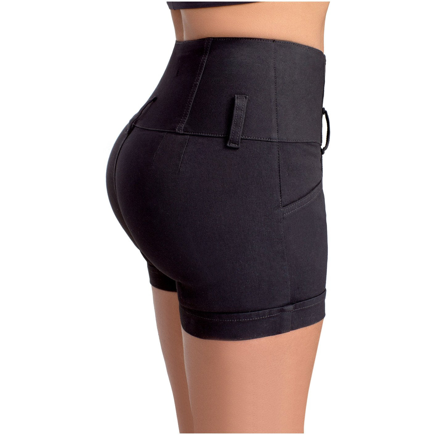 Lowla 238289 | Colombian Butt Lifter High-waisted Shorts with Inner Girdle - Pal Negocio