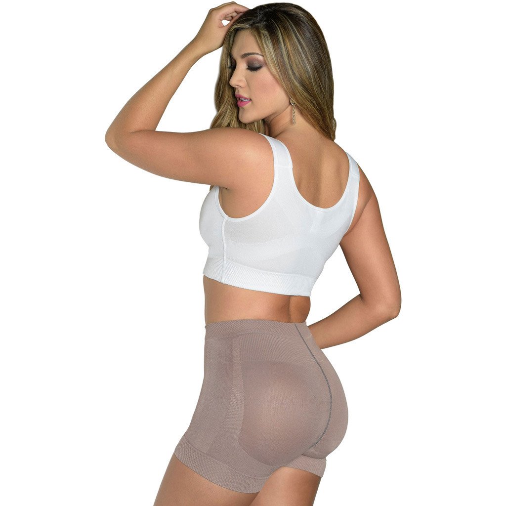 LT. Rose 21996 | High Waist Butt Lifting Shaping Shorts Mid Thigh Shapewar Fupa Control for Women | Daily Use - Pal Negocio