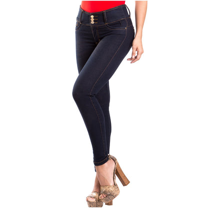 LT.Rose CS3B02 Colombian Wide Waistband Butt Lifter Jeans - Pal Negocio