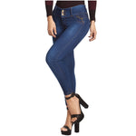Load image into Gallery viewer, LT.Rose IS3004 | Butt Lifting Skinny Jeans Wide Waistband - Pal Negocio
