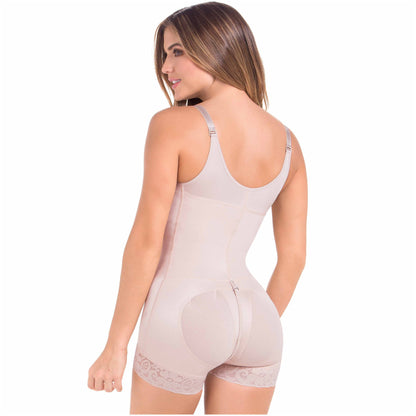 Tummy Control Thigh Slimmer Bodysuit Shaper