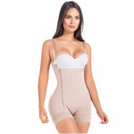 Load image into Gallery viewer, Fajas MariaE 9633 | Postpartum Boyshort Body Shaper for Women | Strapless with Side Zipper - Pal Negocio
