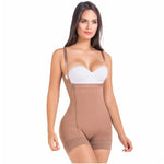 Load image into Gallery viewer, Fajas MariaE 9633 | Postpartum Boyshort Body Shaper for Women | Strapless with Side Zipper - Pal Negocio
