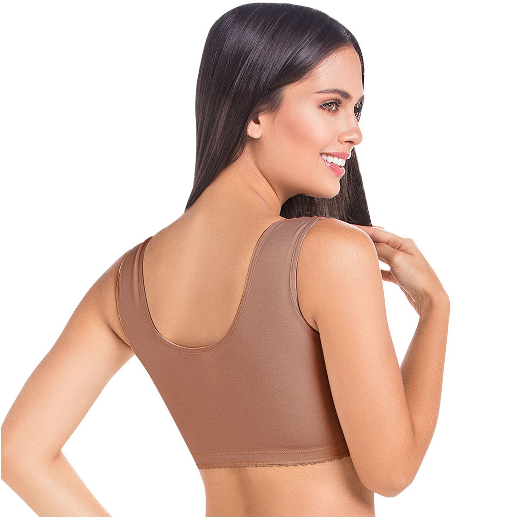 Cotton Post Surgery Support Bra Control