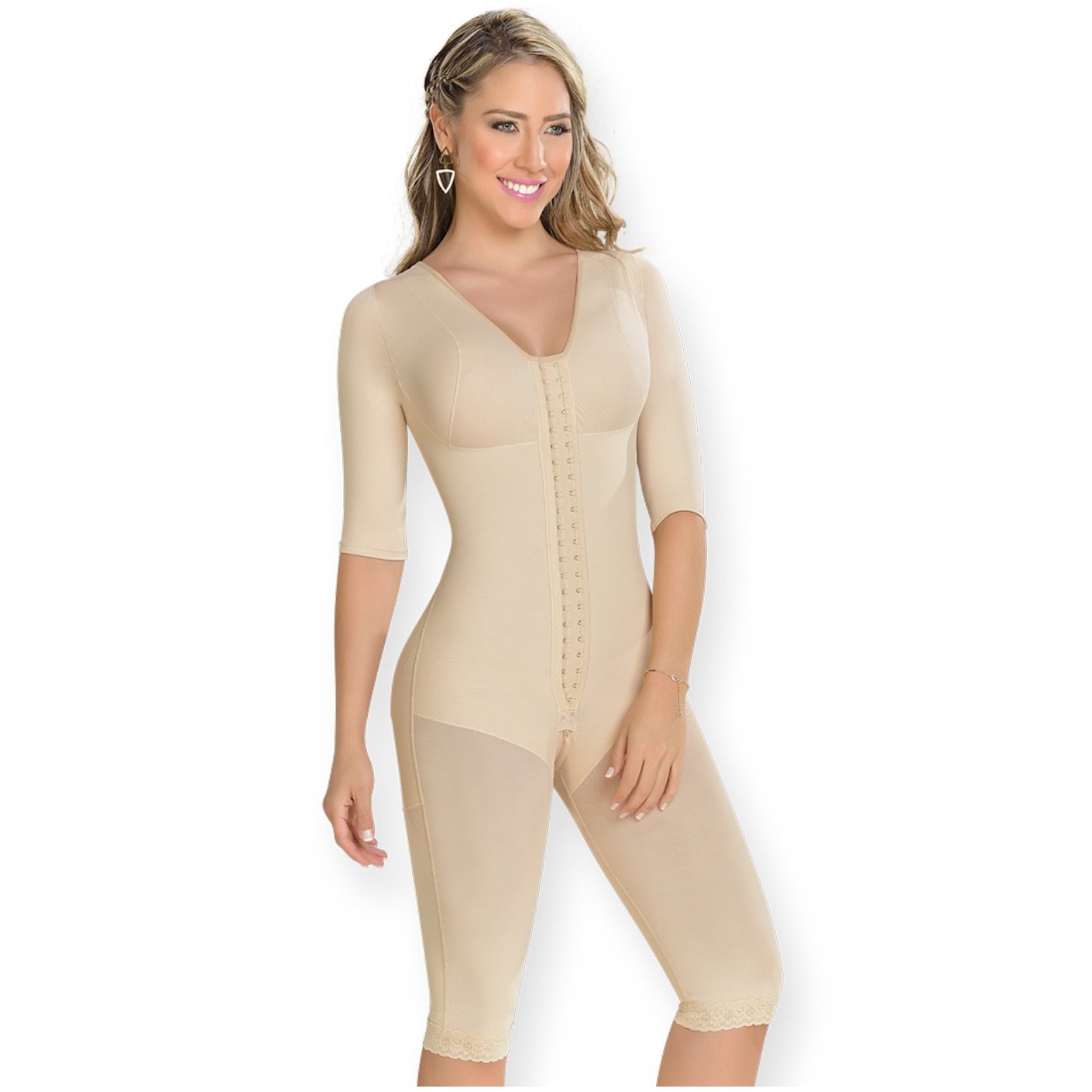 Full Body With Bra And Sleeves Shapewear