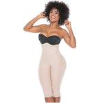 Load image into Gallery viewer, Fajas Salome 0219 | High Waist Compression Shorts for Women | Butt Lifter Capri Shapewear | Powernet - Pal Negocio
