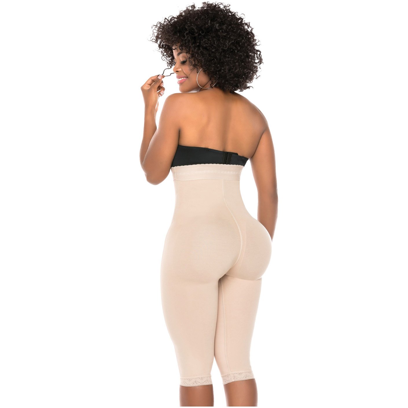 Tummy Control Shapewear Faja Shorts High Compression Butt Lifter