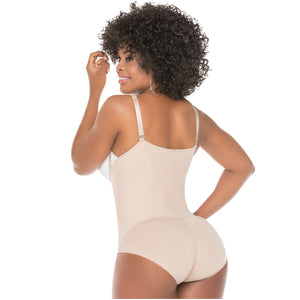 Fajas Salome 0418 | Strapless Butt Lifter Panty Bodysuit | Open-Bust Tummy Control Shapewear for Women | Powernet - Pal Negocio