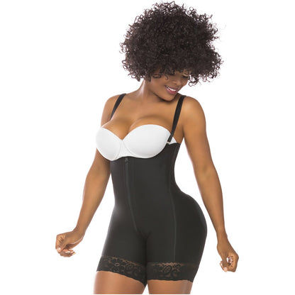 Fajas Salome 0215 | Postpartum Body Shaper after Pregnancy Girdle | Daily Use Strapless Butt Lifter Shapewear for Dress  - Pal Negocio