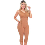 Load image into Gallery viewer, Fajas SONRYSE 010 | Colombian Shapewear Knee Lenght with Built-in bra &amp; High Back | Post Surgery and Postpartum Use - Pal Negocio
