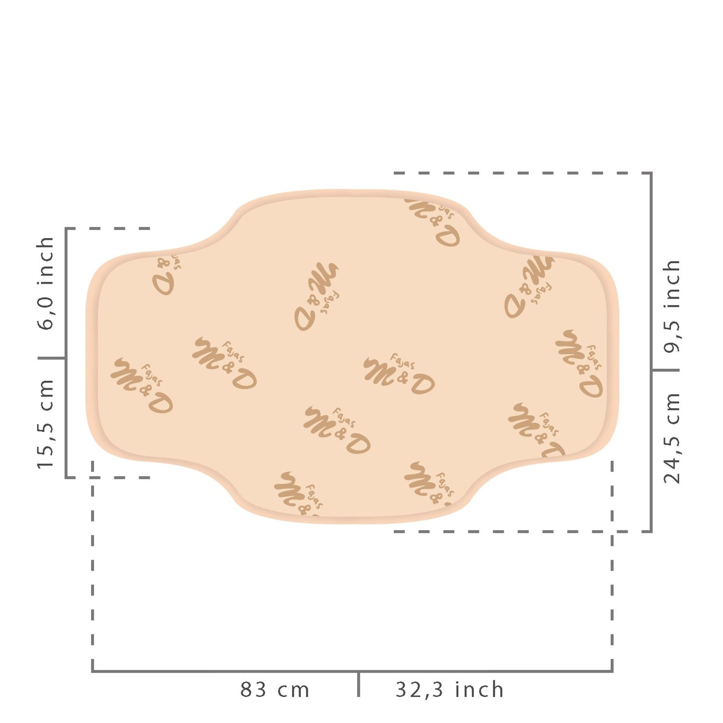 Fajas MYD 0101 | Abdominal Flattening Board After Liposuction (Adjustable) - Pal Negocio